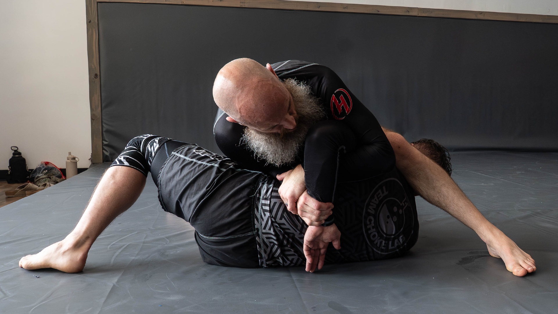 Submission grappling No-Gi class